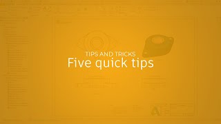 Autodesk Inventor 2022 Five Quick Tips [upl. by Leay466]