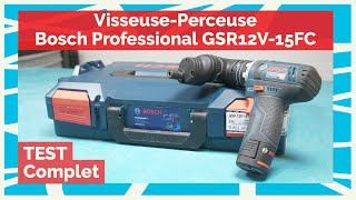 TEST ✅ Visseuse Perceuse Bosch Professional GSR12V15FC  La pause café de BichonTV [upl. by Dickens402]