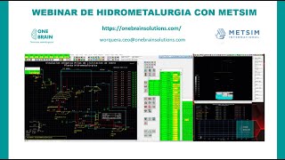 WEBINAR DE HIDROMETALURGIA CON METSIM 2024 [upl. by Namie]