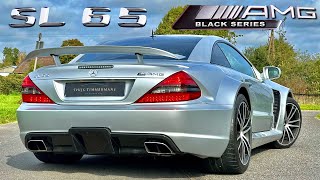 Mercedes SL65 AMG Black Series V12 1 of 350  REVIEW on AUTOBAHN [upl. by Natan416]