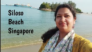 Siloso Beach Singapore  Sentosa Island  A Short Ride To Singapore s Beach  Sentosa Island [upl. by Ariajay]