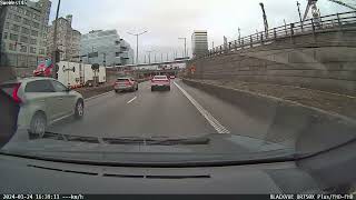 Dashcam Sweden SweWest45 2024 017 [upl. by Lazaro888]