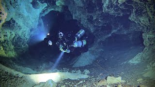 Ginnie Springs Cave Dive to the quotBone Roomquot [upl. by Aihselef]