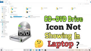 How To Solve CDDVD Drive Icon Not Showing😱  Technical vansh [upl. by Geraud432]