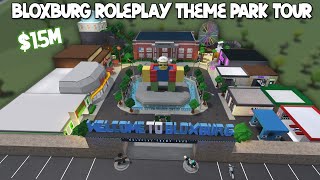 TOURING A 15M MINI BLOXBURG ROLEPLAY THEME PARK [upl. by Letnahs]