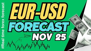 EUR USD Daily Forecast for November 25 2024 [upl. by Lenwood370]