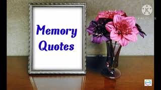 Beautiful Memory Quotes  Top 12 best quotes about memory [upl. by Asenej217]