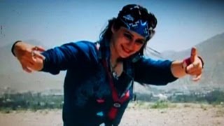 First Afghan Rapper Soosan Firooz risking her life [upl. by Oina]