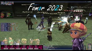 Multiboxing FFXI  Fomor Ambuscade  Melee 2023 [upl. by Eedolem607]