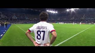 Joao Neves debut for PSG [upl. by Zetroc]