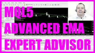 MQL4 TUTORIAL  ADVANCED EMA EXPERT ADVISOR [upl. by Gnah]