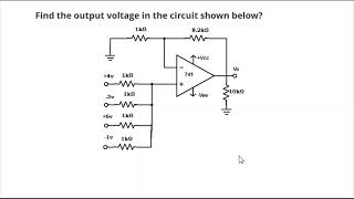 Easiest way to solve Opamp questions [upl. by Nnylram419]