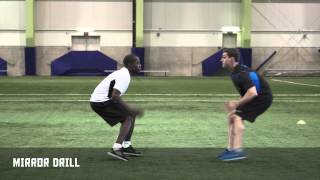 Mirror Drill  Stops and Starts  Nike Hockey Training [upl. by Pirnot]