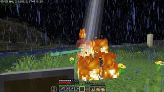 HOW TO GET CHANNELING ENCHANTMENT FOR TRIDENT IN MINECRAFT [upl. by Adnoloy]