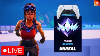 LIVE Ranked Fortnite Pro Player on Controller [upl. by Ammej614]