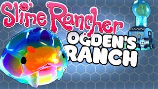 UNLOCKING OGDENS RANCH amp SABER SLIMES  Slime Rancher Ogdens Wild Update Gameplay 4 [upl. by Erdried]