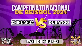 CHIHUAHUA VS DURANGO  CAMPEONATO NACIONAL 2024 [upl. by Antin]