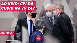 Ao vivo CPI da Covid retoma sessão que vota relatório final [upl. by Iatnohs989]