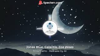 Jonas Blue Galantis Zoe Wees  Mountains Remake EDM 2024 [upl. by Bart]