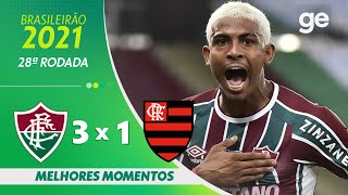 FLAMENGO 0 X 2 FLUMINENSE  MELHORES MOMENTOS  FINAL CARIOCA 2022  geglobo [upl. by Northington]