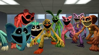 Surviving All Big Smiling Critters Chase Poppy Playtime  Garrys Mod [upl. by Jarrett502]