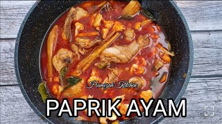 Resepi Paprik Ayam Sedap Mudah [upl. by Atinnor]