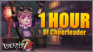 1 HOUR OF CHEERLEADER GAMEPLAY  Identity V [upl. by Debera]