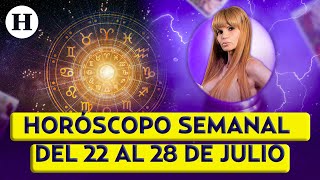 Horóscopos de la semana con Mhoni Vidente del 22 al 28 de julio [upl. by Eglantine]