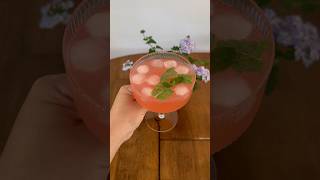 Rhubarb Moscow Mule Mocktail Recipe Seriously Beautiful Spring Mocktail [upl. by Torras]