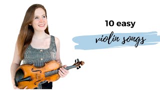 10 Easy Violin Songs Everyone Should Know [upl. by Metzgar]