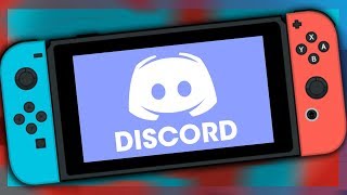 DISCORD on NINTENDO SWITCH YES PLEASE [upl. by Formica897]