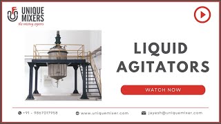 Unique Mixers  Liquid Agitators [upl. by Aeht]