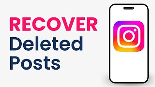 How to Recover Deleted Posts on Instagram [upl. by Uuge]