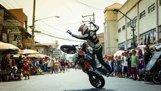 Sportbike stunt riding through The Philippines [upl. by Pollerd]