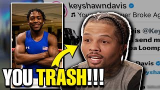 Gervonta Davis and Keyshawn Davis TRASH TALKING [upl. by Aliahs]