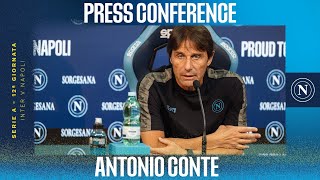 LIVE  La conferenza stampa di Mister Antonio Conte in vista di Inter  Napoli [upl. by Eiramesor]