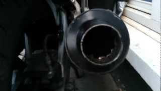 Cbr 600 f2 debaffled  derestricted exhaust [upl. by Bessy]