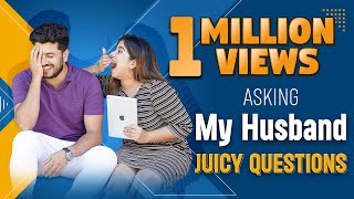 Asking my Husband JUICY Questions Girls are too Afraid to Ask  Jeeva  Aparna Thomas [upl. by Einnov612]