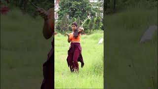 Kati Rat Maine Kheto Mein trending viral dance [upl. by Ettelimay]