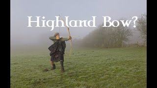 Making a Highland Longbow and a wee bit of history [upl. by Oirazan]