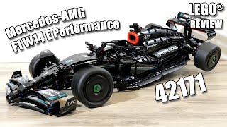 LEGO 42171 Review  LEGO MercedesAMG F1 W14 E Performance  Review 42171 LEGO Technic 2024 [upl. by Cristine317]