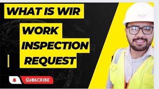 what is WIR work inspection request l what is RFI  Quality tools [upl. by Emixam891]