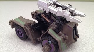 FALL OF CYBERTRON ONSLAUGHT  SDCC BRUTICUS TRANSFORMERS TOY REVIEW [upl. by Fortuna]