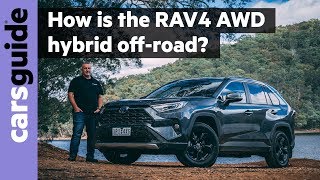 Toyota RAV4 2020 review Cruiser hybrid AWD offroad test [upl. by Sonafets]