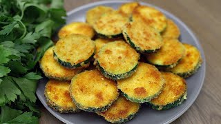 Zucchini schmeckt besser als Fleisch Knusprig gebratene Zucchini [upl. by Elleron429]