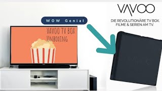 VAVOO TV5Günstiger Unboxing Besser als KODi Beste Android Box [upl. by Ozne624]