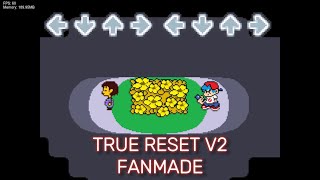 True Reset v2 Fanmade Chart  Too Slow Undertale Mix  FNF [upl. by Muir]