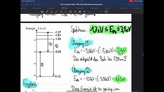 Abitur 2016 Atomhülle Resonanzabsorption [upl. by Bagley359]