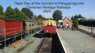 Open Day at the Llynclys to Penygarreg Line Cambrian Heritage Railways [upl. by Enrobyalc]