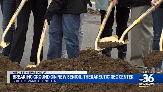 Breaking ground on the new Senior and Therapeutic Recreation Center 111524 [upl. by Westfahl]